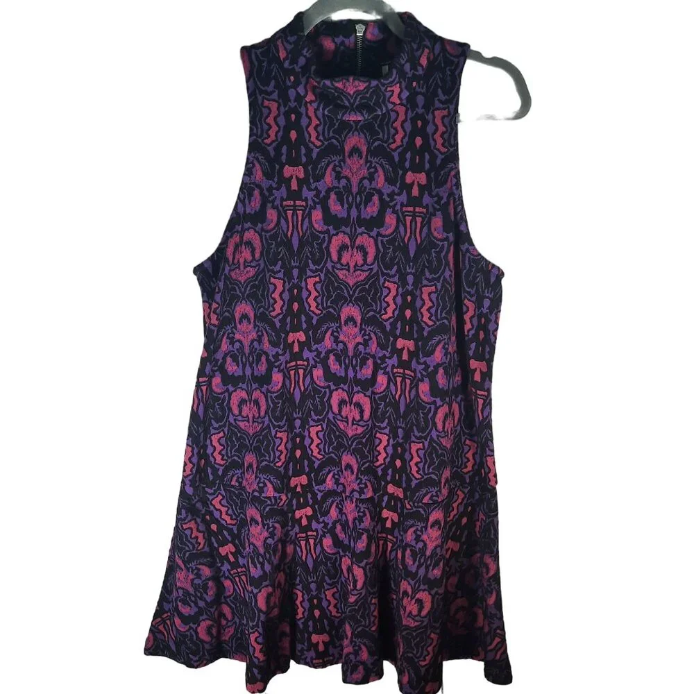 FREE PEOPLE Amelia Knit Dress in Purple - Picture 4 of 13